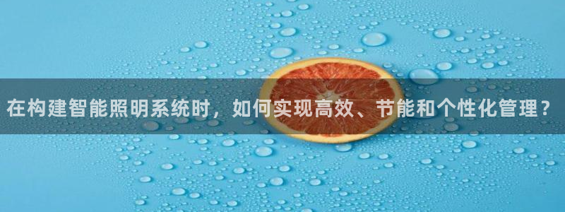 云顶国际百姓渔村怎么样：在构建智能照明系